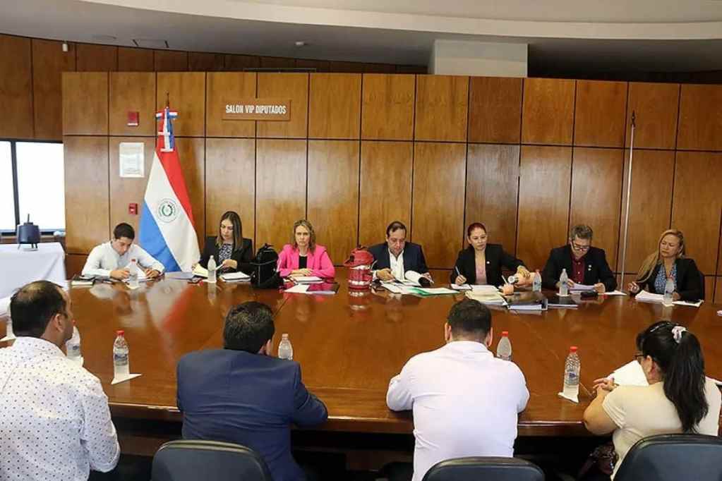 Los concejales de Puerto Casado exponen las denuncias ante la Comisión de Diputados que debe analizar el pedido de intervención de la comuna casadeña.